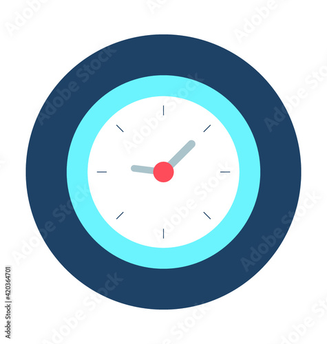 Clock Vector Icon