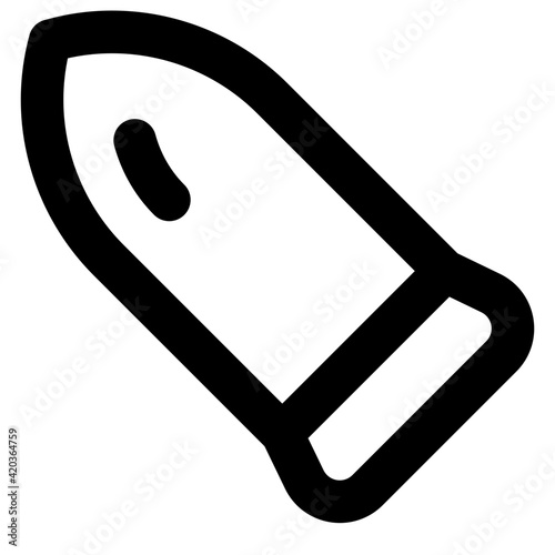 
Trendy design of bullet icon

