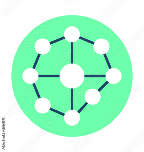 Molecule Vector Icon