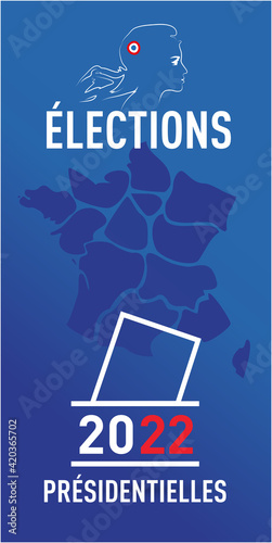 élections présidentielles du président de la république en France en 2022