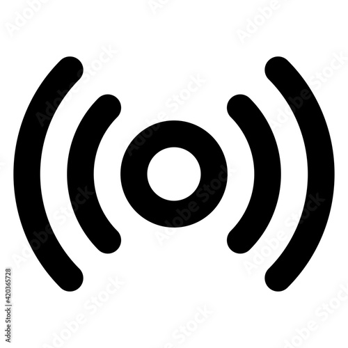 An icon design of sensor signals