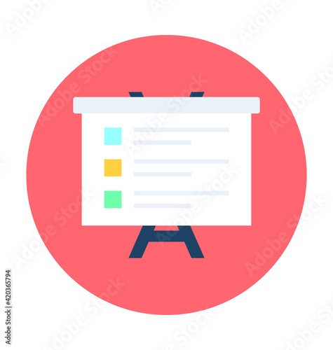 Presentation Vector Icon