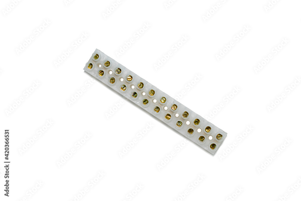 12 Position Terminal Strip Screw Terminal Barrier Block 10A 2 Rows H Type 12 Position Terminal Strip Screw Terminal Barrier Block 10A 2 Rows H Type