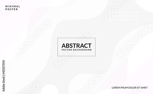 White abstract Background 3D Paper Art Style For Cover Design, Book Design, Poster, Flyer, Banner, Website Backgrounds or Advertising