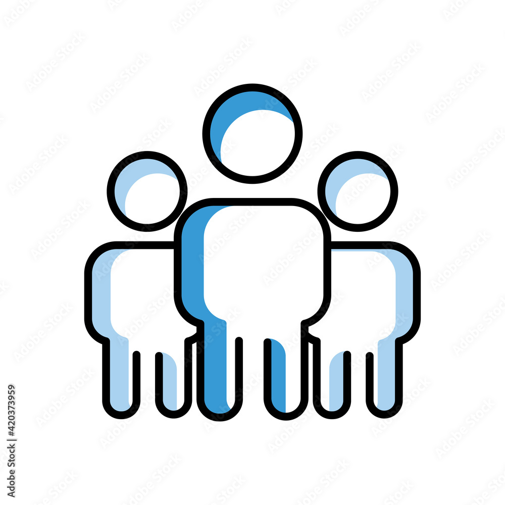 People icon. friendship. Two Tone line colored Design. the icon can be used for application icon, web icon, infographic, Editable stroke. Design template vector People icon. friendship. Two Tone line colored Design. the icon can be used for application icon, web icon, infographic, Editable stroke. Design template vector