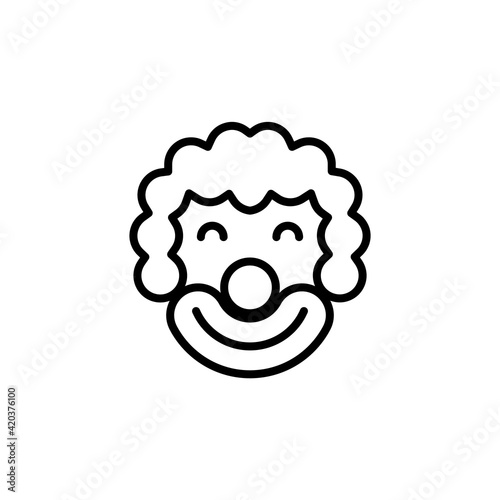 Fototapeta Naklejka Na Ścianę i Meble -  Joker icon in vector. Logotype