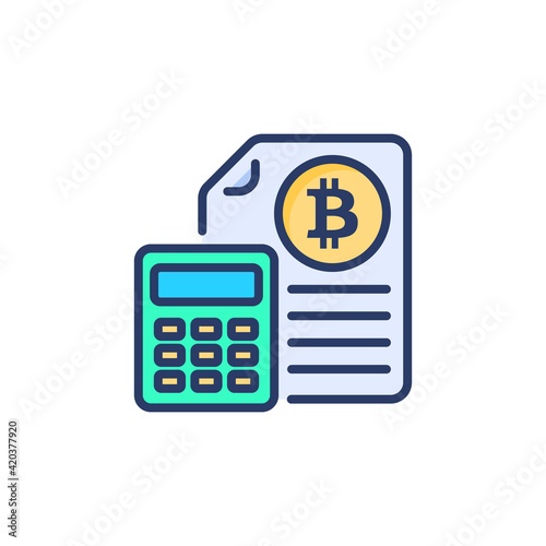 Ledger icon in vector. Logotype