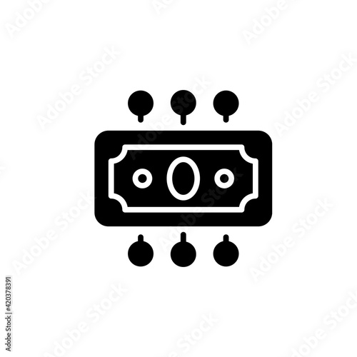 Digital Wealth icon in vector. Logotype