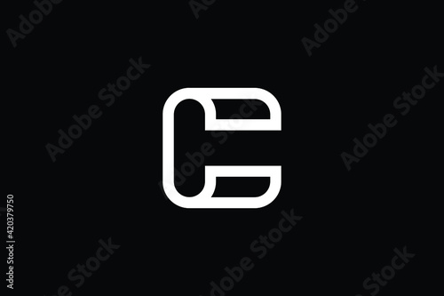CT logo letter design on luxury background. TC logo monogram initials letter concept. CT icon logo design. TC elegant and Professional letter icon design on black background. C T TC CT