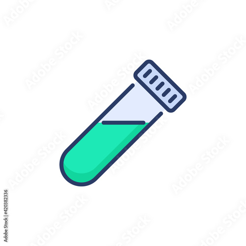 Biochemical icon in vector. Logotype