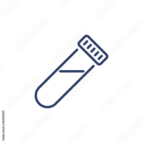 Biochemical icon in vector. Logotype