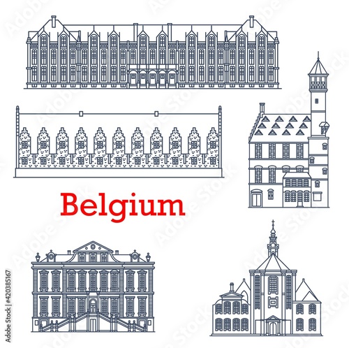 Belgium travel landmark architecture, Liege palace