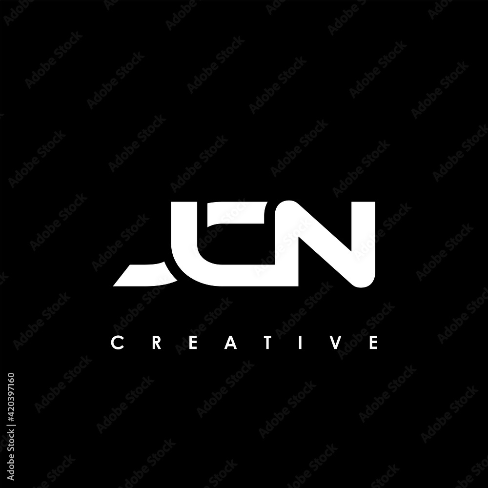 JCN Letter Initial Logo Design Template Vector Illustration JCN Letter Initial Logo Design Template Vector Illustration