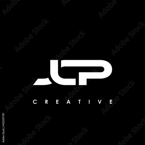 JCP Letter Initial Logo Design Template Vector Illustration