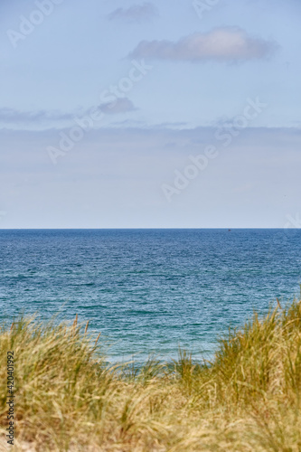 clear blue water in the ocean with bright sun