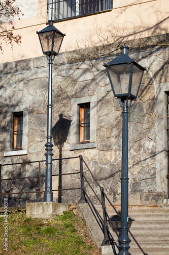Photography Old city streetlamps