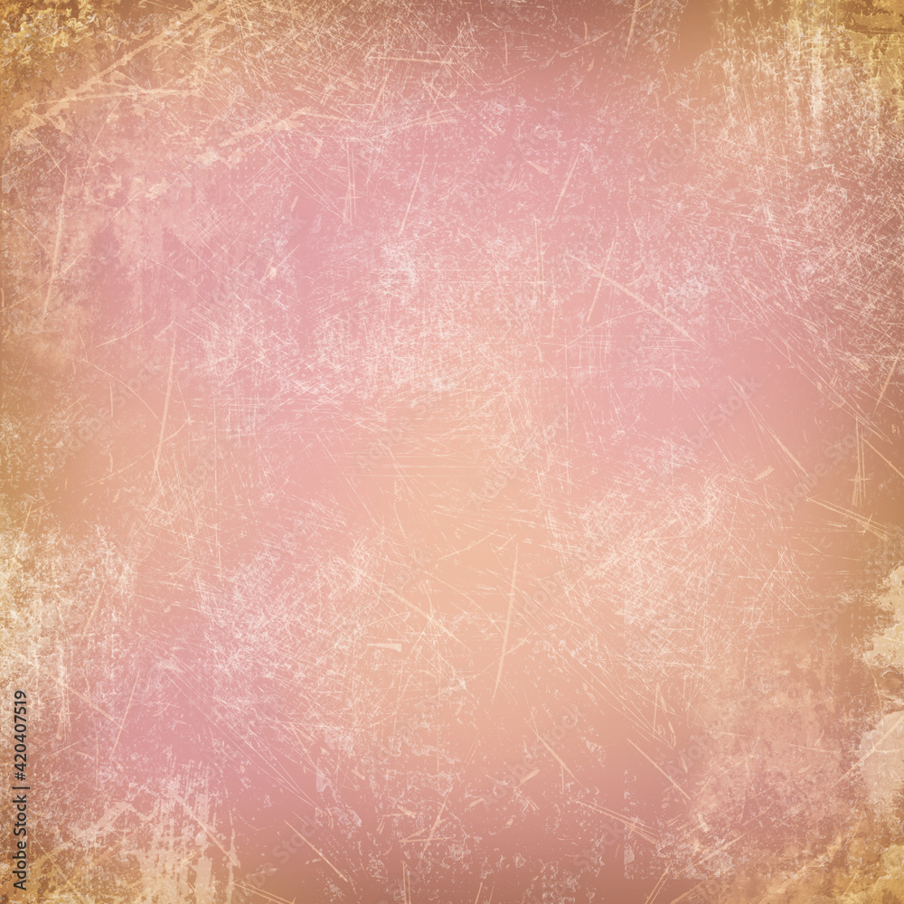 Fototapeta premium Vintage texture background with scratches and dirt