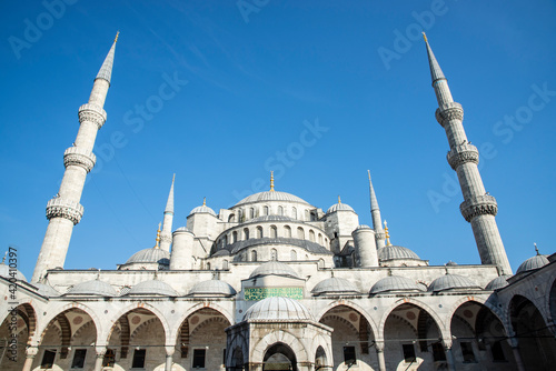 The blue mosque of Istambul