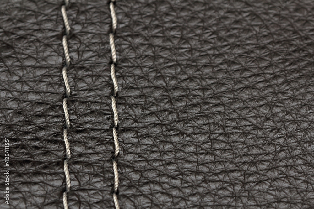 custom made wallpaper toronto digitaldecorative stitching on genuine leather