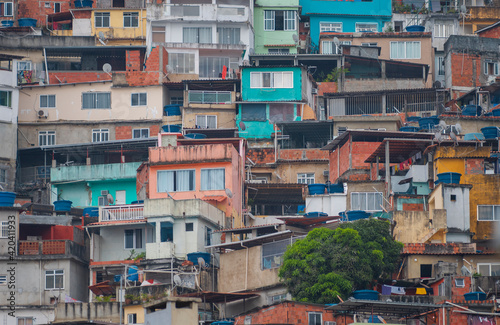  favelas of Rosinha in Rio de Janeiro.