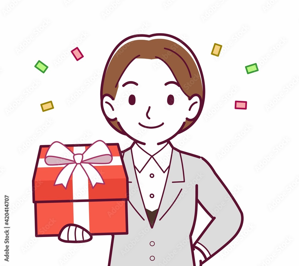 新人の会社員の女性 新人の会社員の女性
