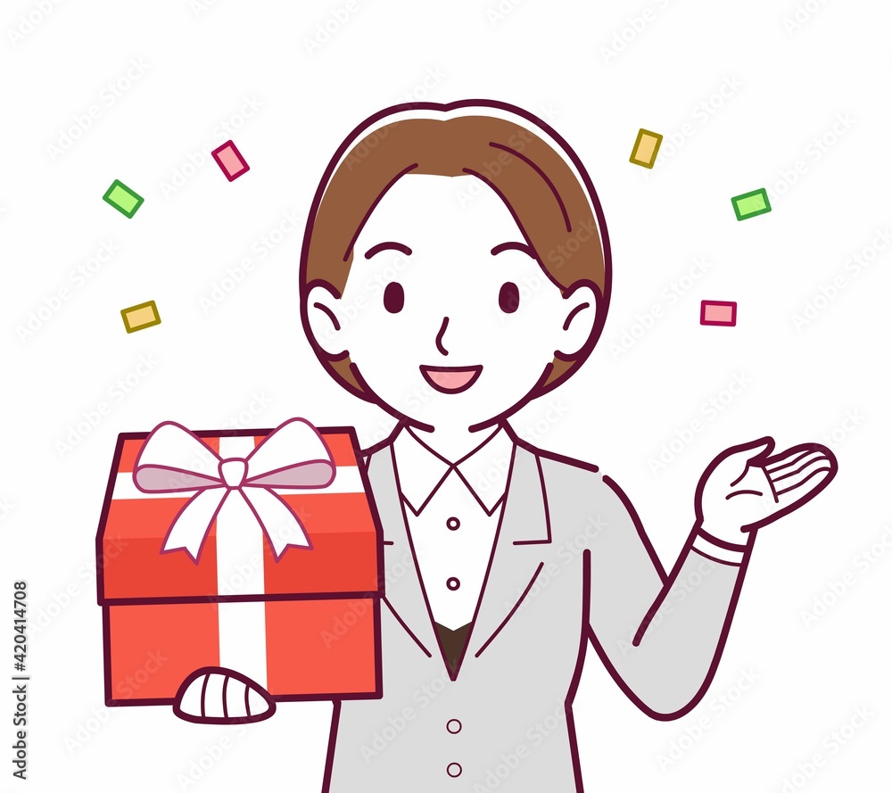 新人の会社員の女性 新人の会社員の女性