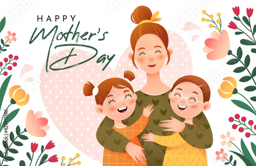 Canvas-taulu Happy Mother's Day
