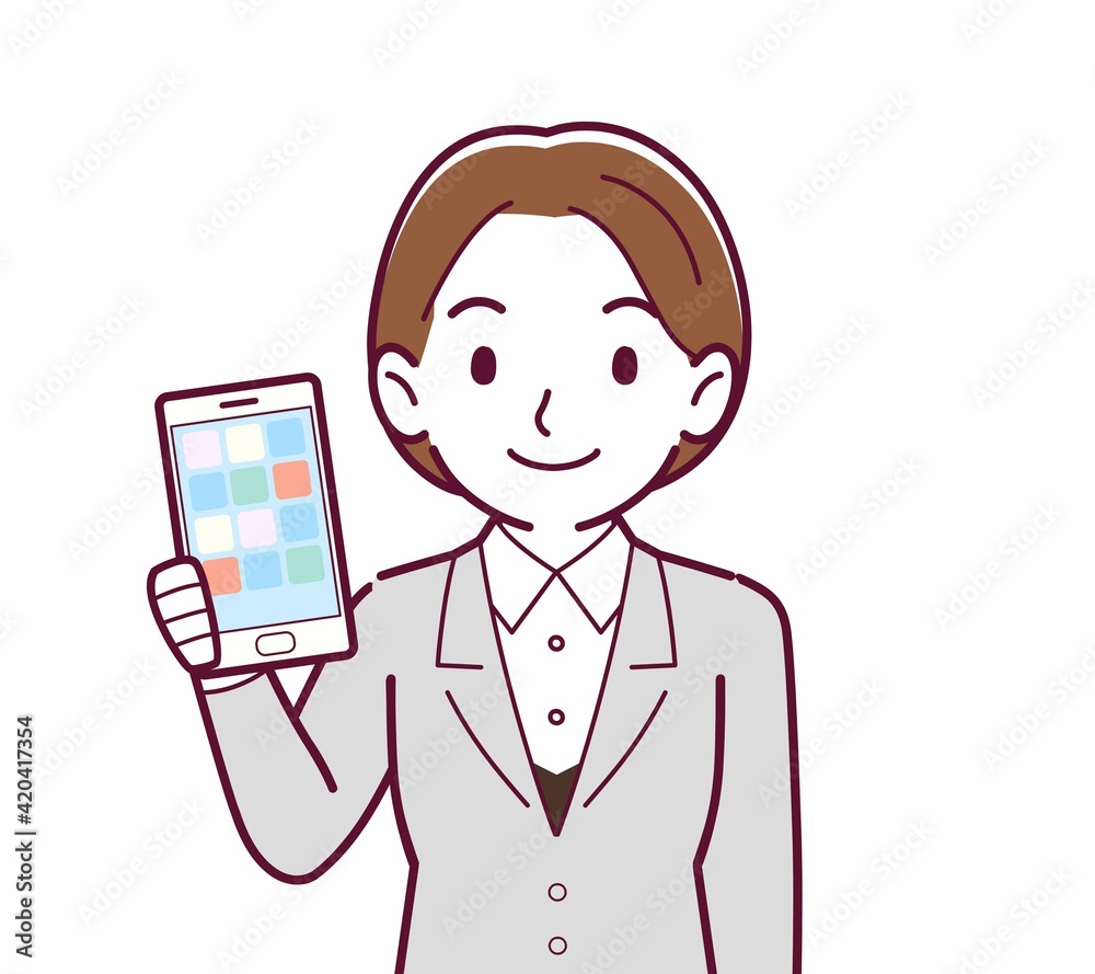 新人の会社員の女性 新人の会社員の女性