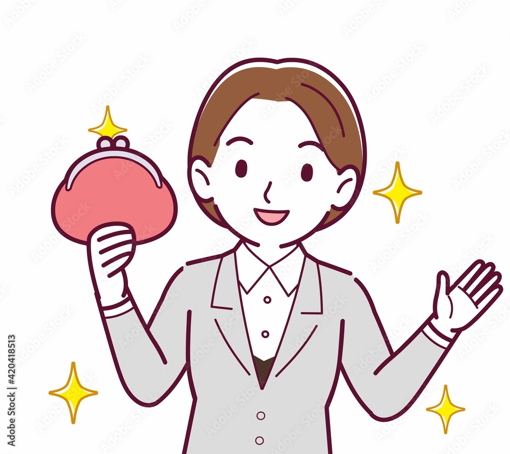 新人の会社員の女性 新人の会社員の女性