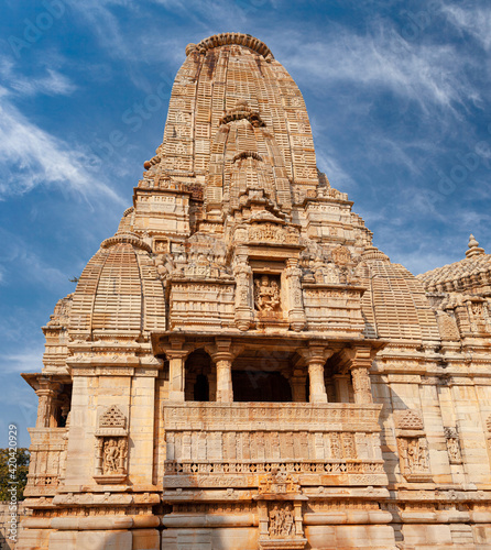 Kumbh Swami Mandir  also called Kumbha Shyam Temple or Meera temple in Chittorgarh fort  Rajasthan  India