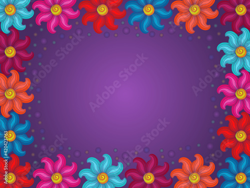 Multicolor greeting card