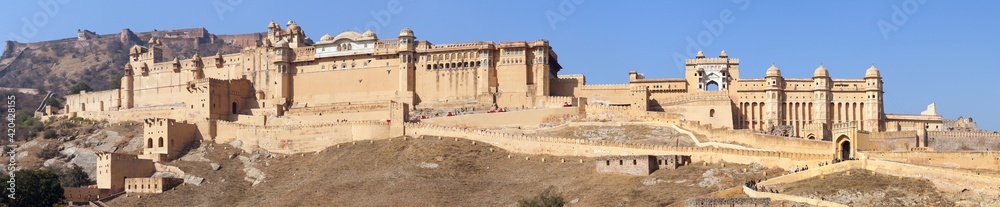 Amber fort palace near Jaipur city Rajasthan India