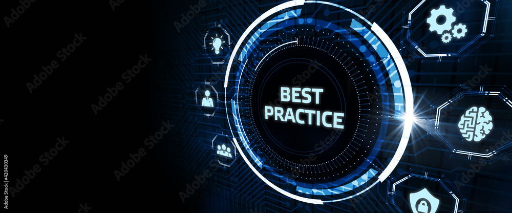 Business, Technology, Internet and network concept. BEST PRACTICE successful business concept. Business, Technology, Internet and network concept. BEST PRACTICE successful business concept.