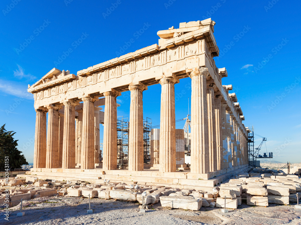 Obraz premium Parthenon Temple in Athens