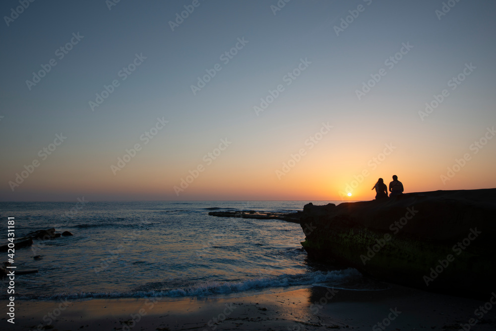 Fototapeta premium Sunset Lovers