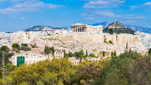 Athenian Acropolis in Greece
