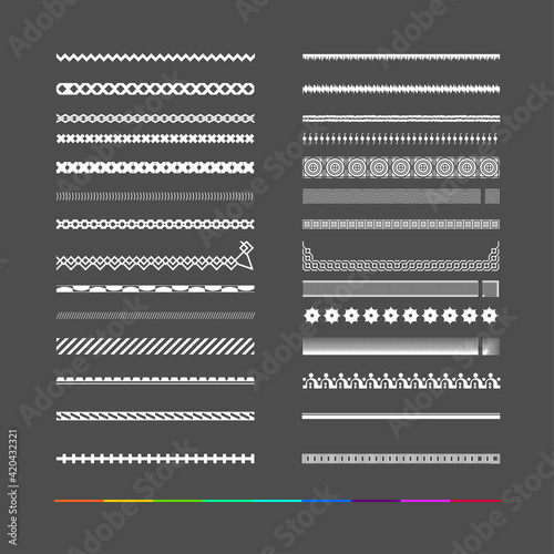 Design elements - borders rules