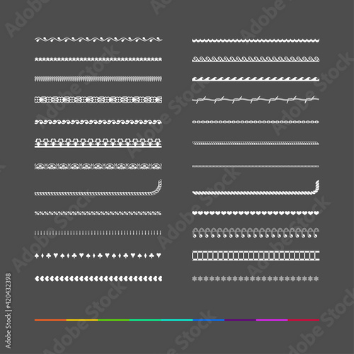 Design elements - borders rules