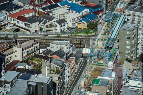 サンシャイン60展望台から見える東京の街並み © kanzilyou