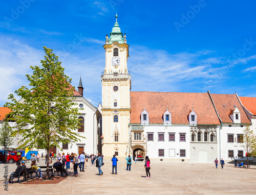 Bratislava Old Town Hall Square photo