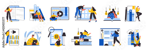 Online Library Set