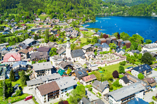 St. Gilgen aerial view