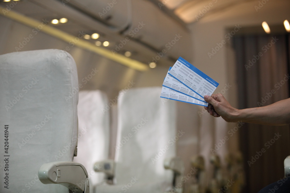 flight ticket number on boarding pass