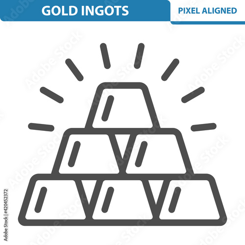 Gold Ingots Icon