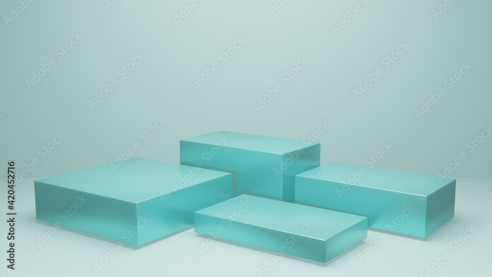 Display pedestal cube box geometric square product stand blank empty space podium stage showcase mock up boxes design presentation cosmetic template backdrop studio abstract background . 3d render. Display pedestal cube box geometric square product stand blank empty space podium stage showcase mock up boxes design presentation cosmetic template backdrop studio abstract background . 3d render.