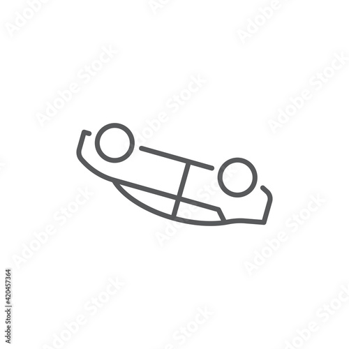 overturned car vector icon filled flat sign for mobile concept and web design car accident glyph