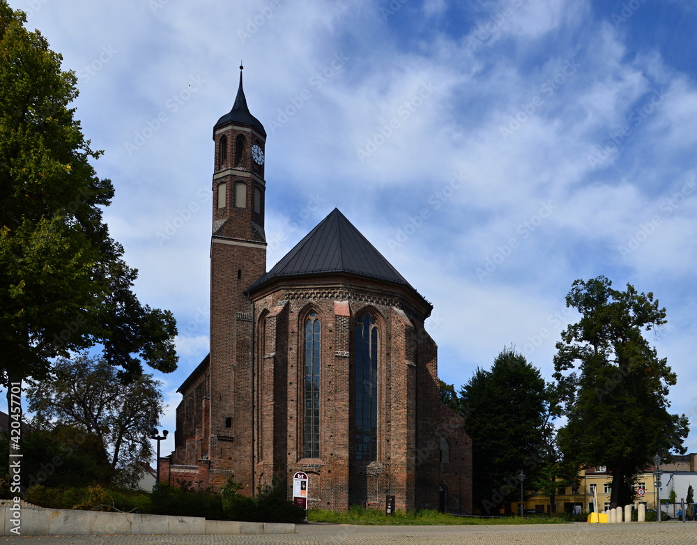 Historische Kirche in der Altstadt von Brandenburg an der Havel