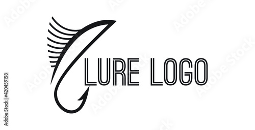 Lure Fishing logo exclusive design inspiration