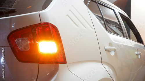 car headlight detail