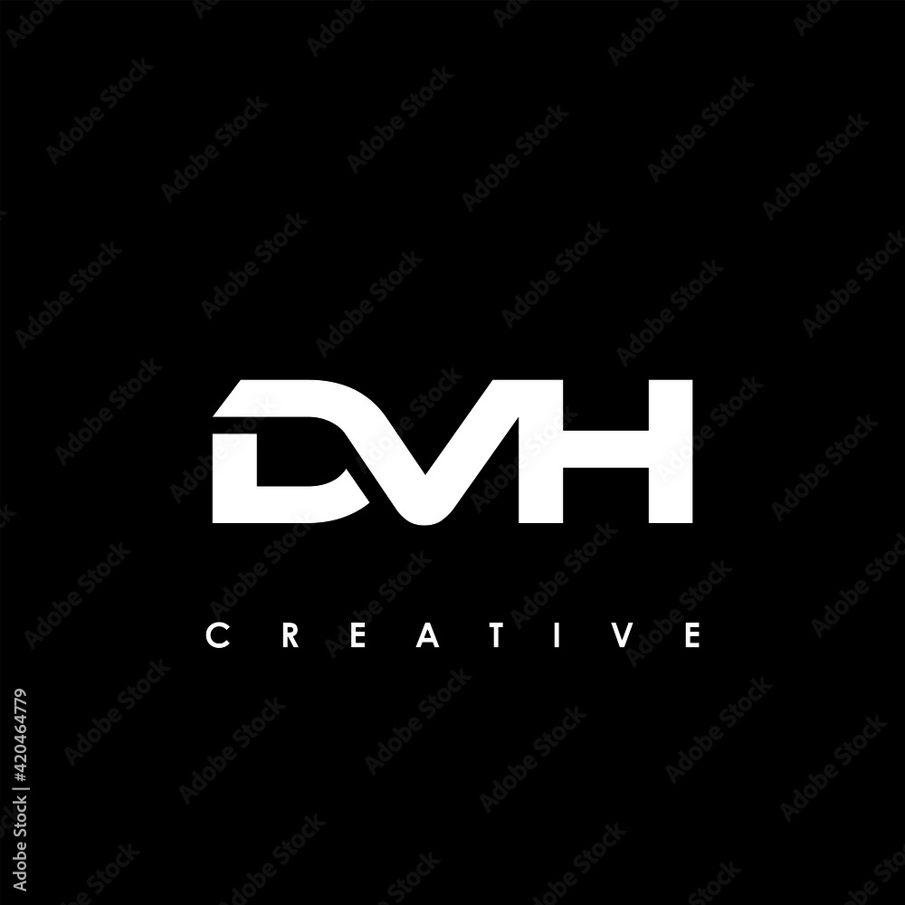 DVH Letter Initial Logo Design Template Vector Illustration DVH Letter Initial Logo Design Template Vector Illustration